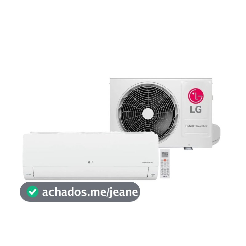 Ar Condicionado LG Split Smart Inverter Voice 9000 BTUs Frio com IA 220V S3-Q09JA31E