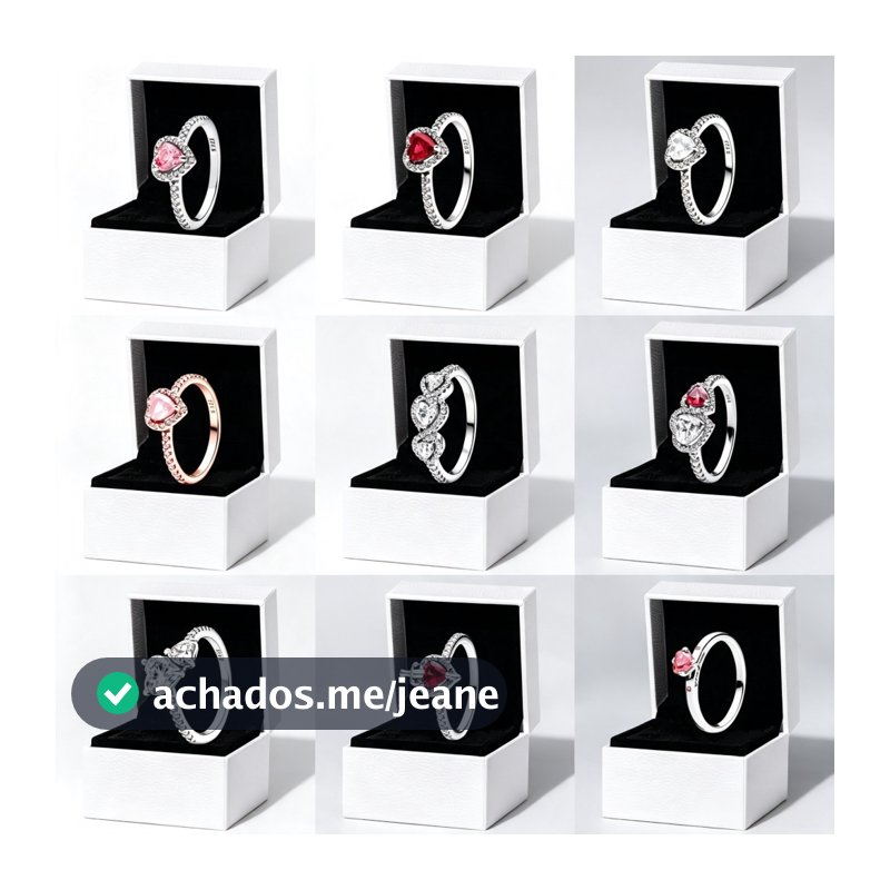Venda quente S925 anel feminino requintado de alta qualidade, anel de coração de amor opcional multicolorido, joias de n