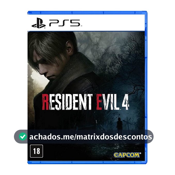 Resident Evil 4 2023 PS5 BR Midia Fisica