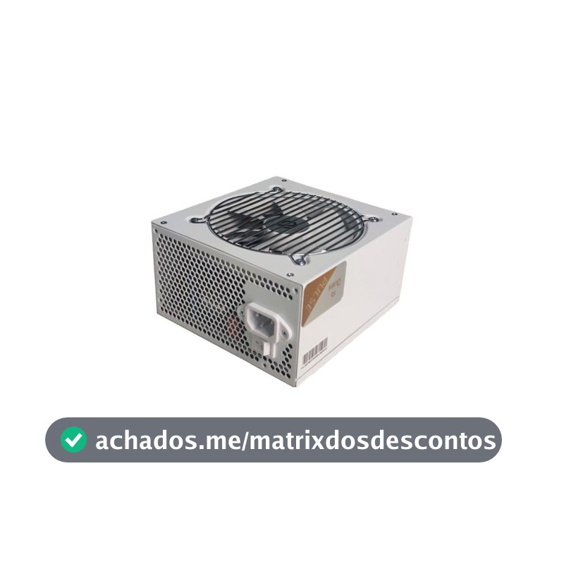 Fonte de Alimentação Duex Pulse White 1000W DXFOPRO1000WG3W