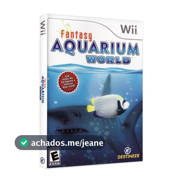 Jogo Nintendo wii Fantasy Aquarium World