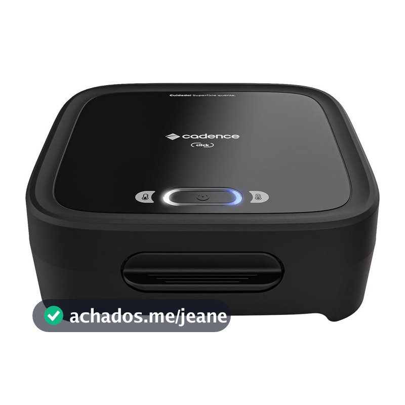 Sanduicheira Elétrica Cadence San400 Potência De 750W Preto 220V