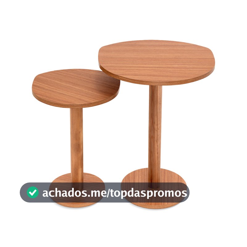 Mesa de Canto Orgânica, Mesa Apoio, Mesa Canto de Sala, Mesa Decoração
