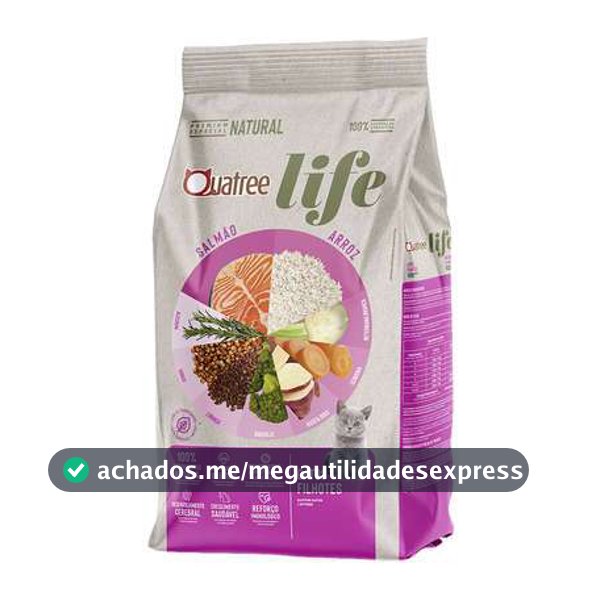 Ração Quatree Life Gato Filhote 1 kg