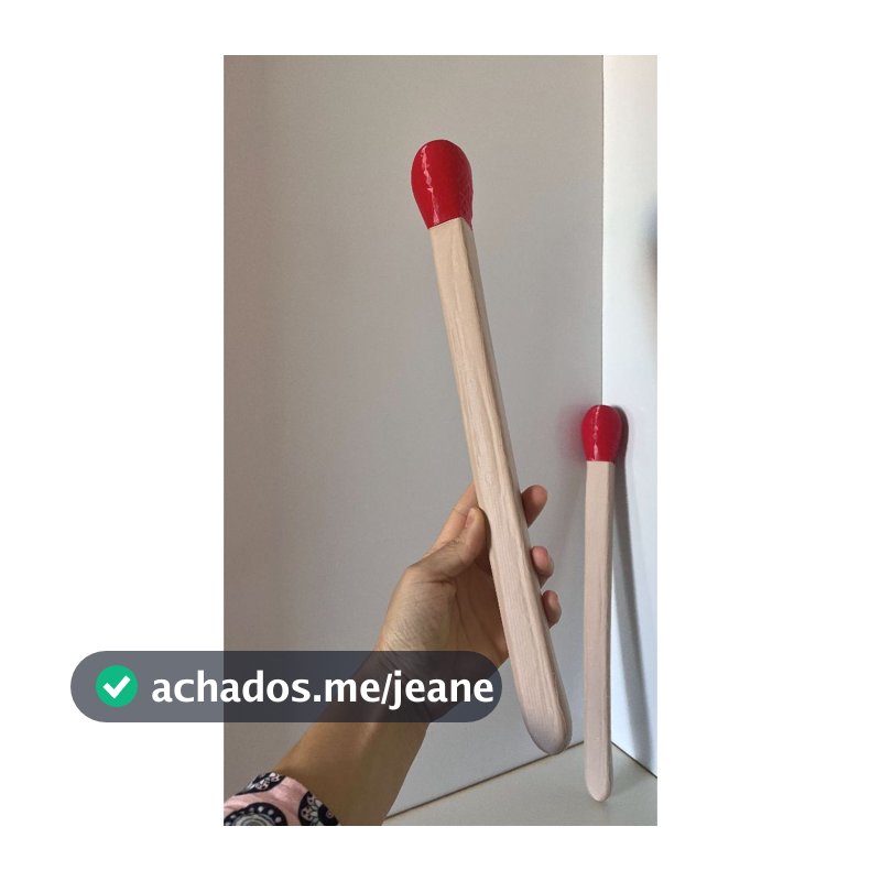Decoração Criativa Palito Gigante - Dopamine Decor
