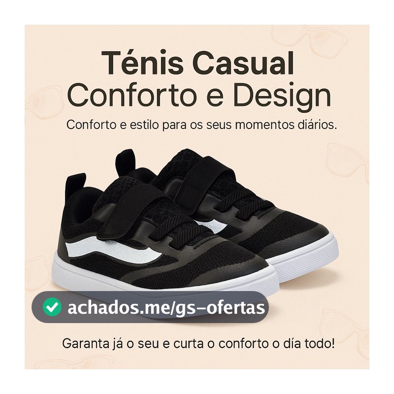 Tênis Baby Infantil Preto Casual Menino Anatômico Respirável Dia a Dia 20 ao 33 Envio Imediato