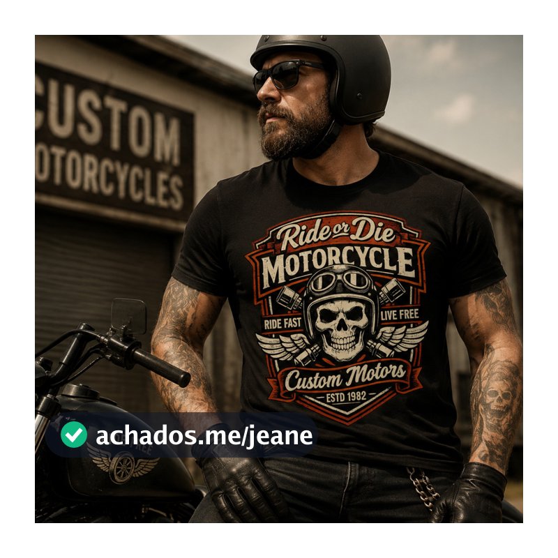 Camiseta Moto Vintage Gasoline bandit 1947 Indian - Motoquerio