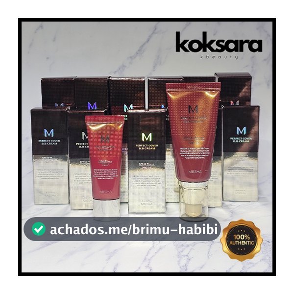 MISSHA M Perfect Cover BB Cream SPF42 PA+++ 20ml / 50ml | Embalagem em Renovação