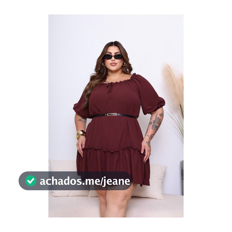 Vestido Curto Fluido Duna - RCT264