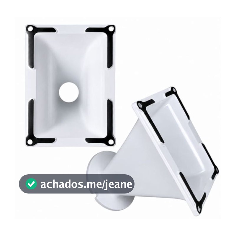 Kit 2 Expansor Corneta MS 1209 Cone Para Driver Alumínio 1 Polegada Parafuso