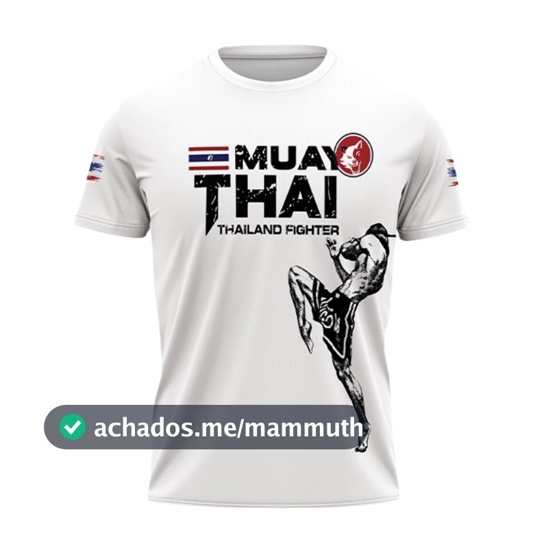 Camiseta Muay Thai Camisa Thailand Fighter Esporte Luta