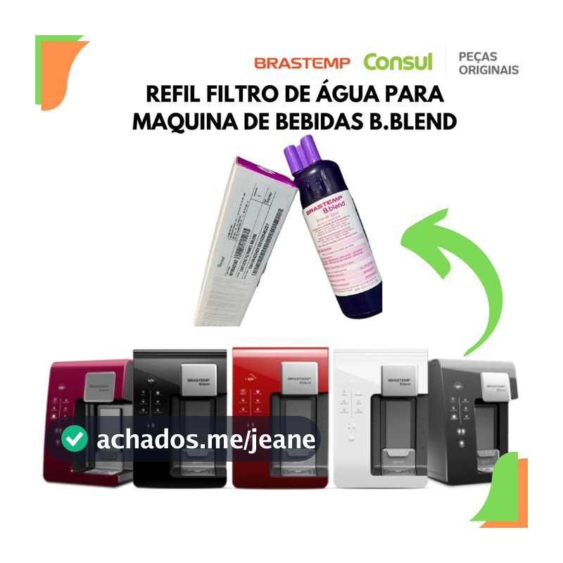 Brastemp Br906ax Refil De Filtro De Agua Para Refrigerador