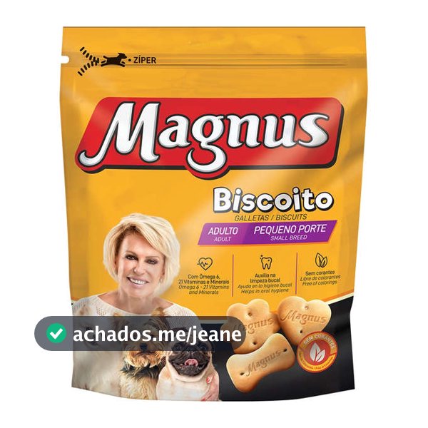 Magnus Biscoito Pequeno Porte 1kg