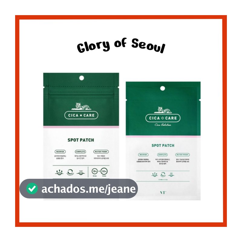 VT COSMETICS Adesivo Spot Patch, 12 / 48 Unidades, Adesivo Para Espinhas