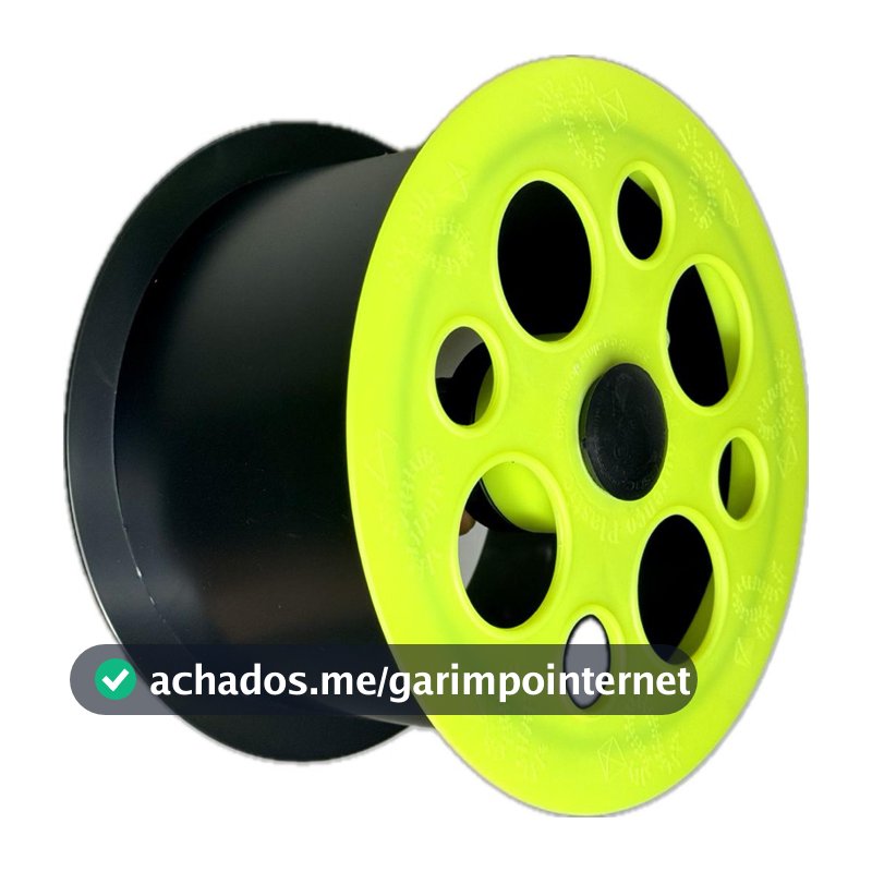 Carretilha de Pipa 15 a 21 cm plástico para linha de pipa brinquedo.