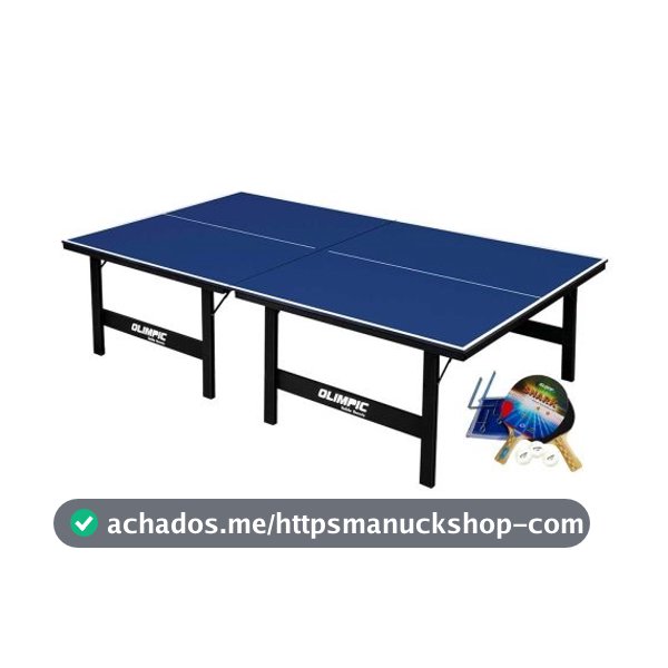 Mesa para Tênis de Mesa Ping Pong com Kit Completo Carrefour
