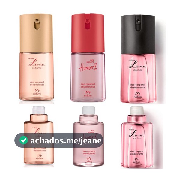 Colônia Spray Deo Desodorante Corporal Feminino Natura