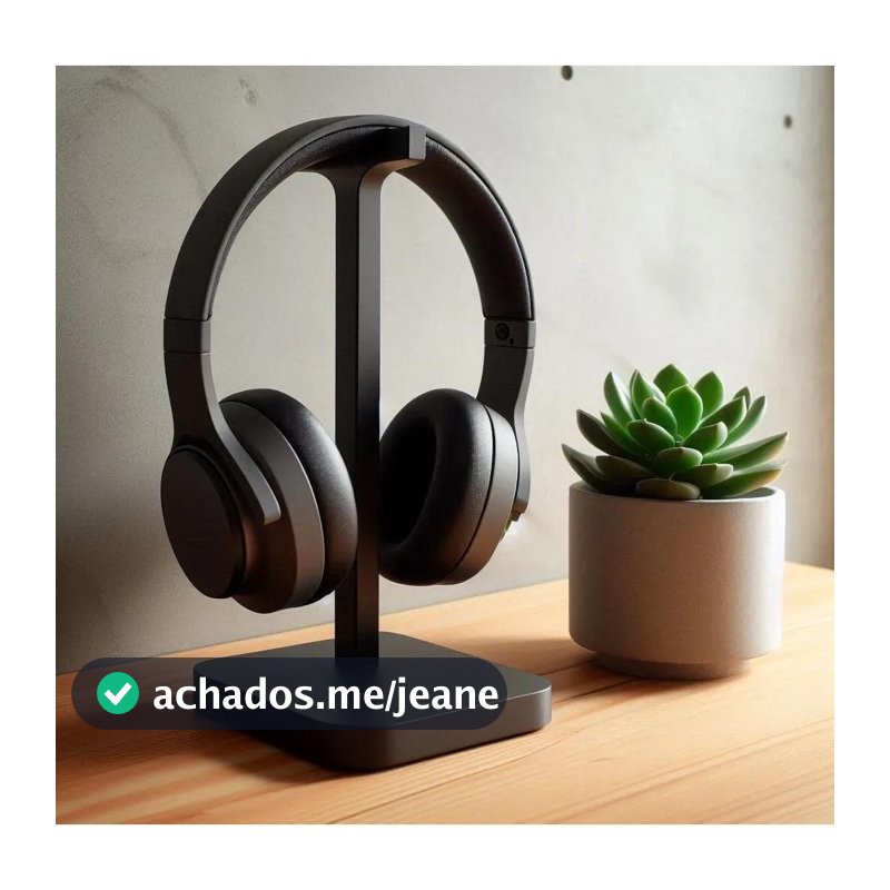 Suporte de Mesa para Fone Headset Gamer Universal Elegante Minimalista