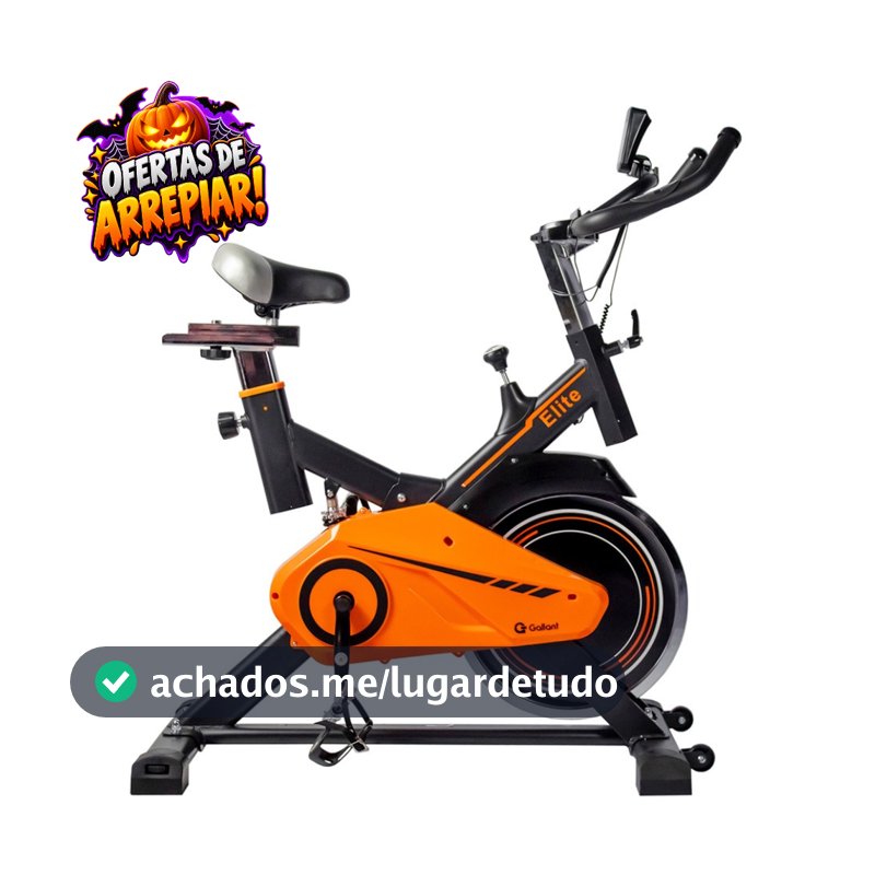 Bicicleta Ergométrica Gallant Elite Spinning Ate 110Kg Mecânica (GSB13HBTA-PT)