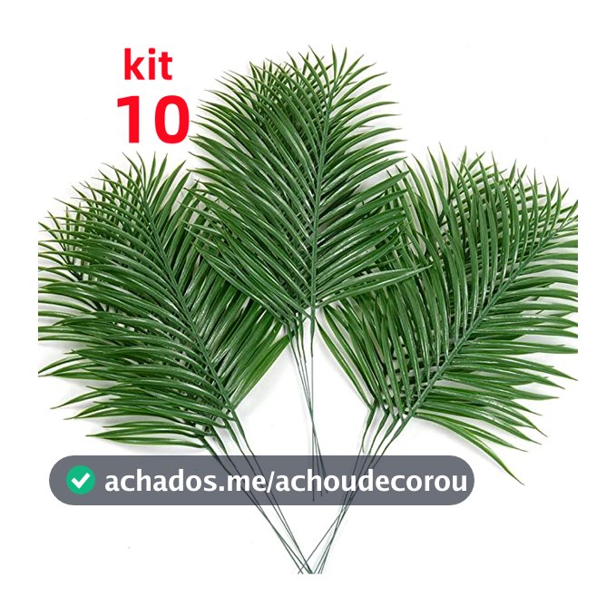 Kit C/10 Folhagem Artificial Espalhada Decoração Em Jardins Festa