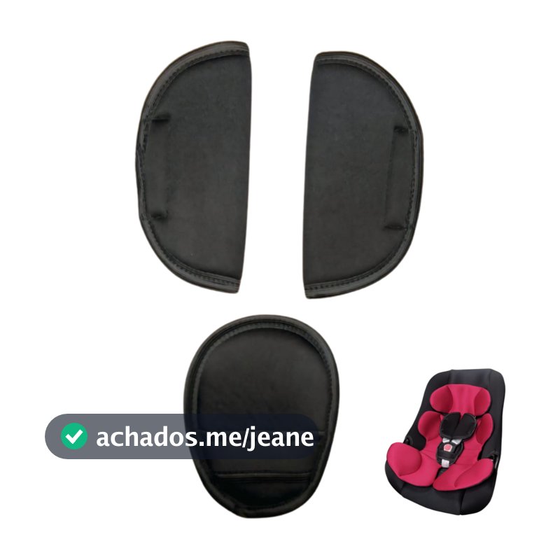 Kit Protetor De Cintos para Bebe Conforto Cadeirinha Almofadas Redutores Bebe