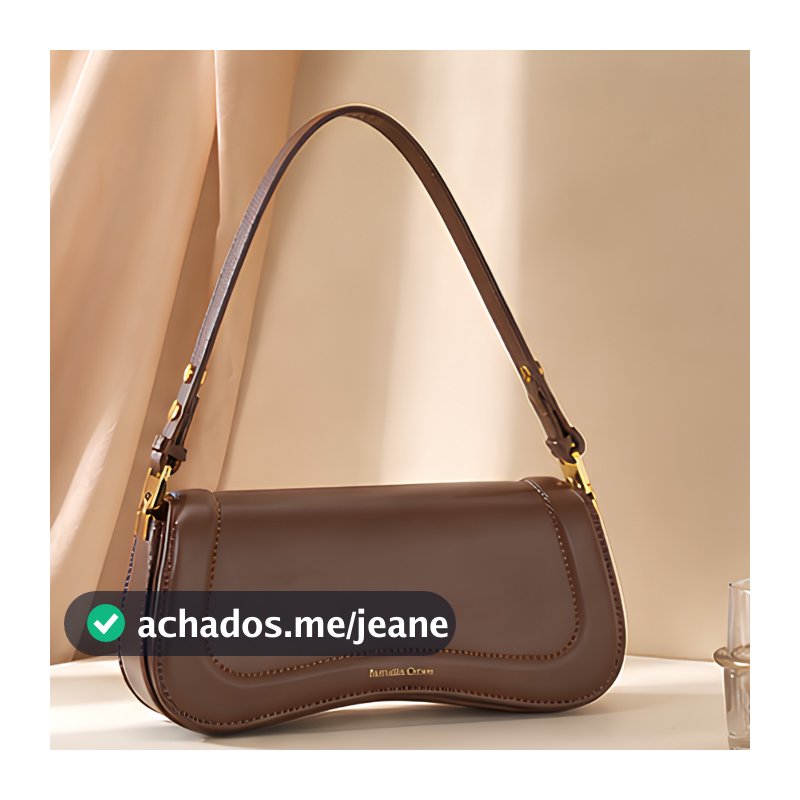 Bolsa Feminina Transversal Tiracolo Casual Pequena Elegante Dia a Dia Alça Ajustável Moderna Luxo
