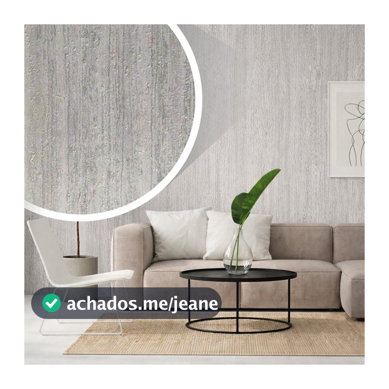 Kit 4 Placa Marmore Travertino Texturizado Decorativo Placa Autocolante 295x60 Painel Premium Sala