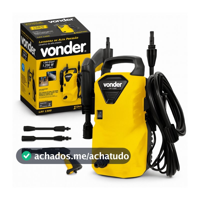 Lavadora De Alta Pressão Vonder Lav1300