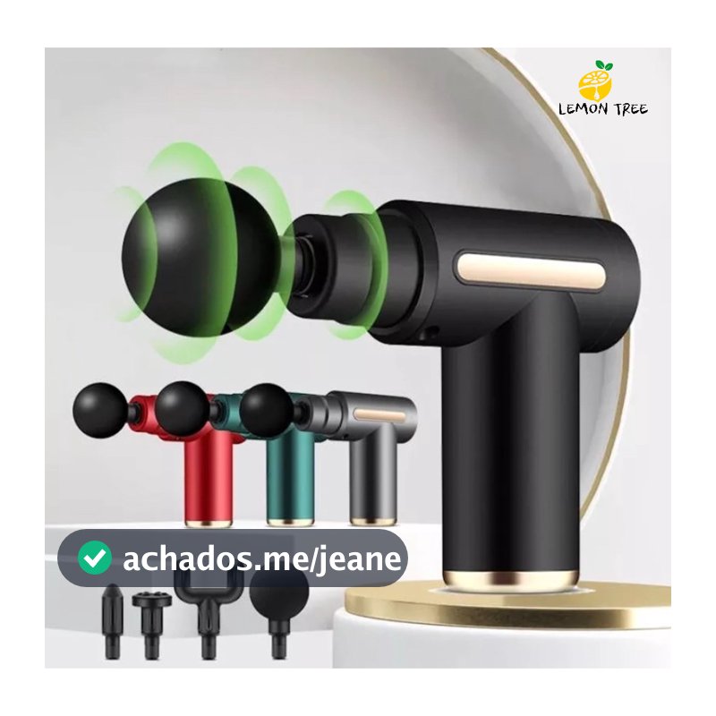 Massageador Elétrico Alta Frequência Profissional Muscular Massagem
