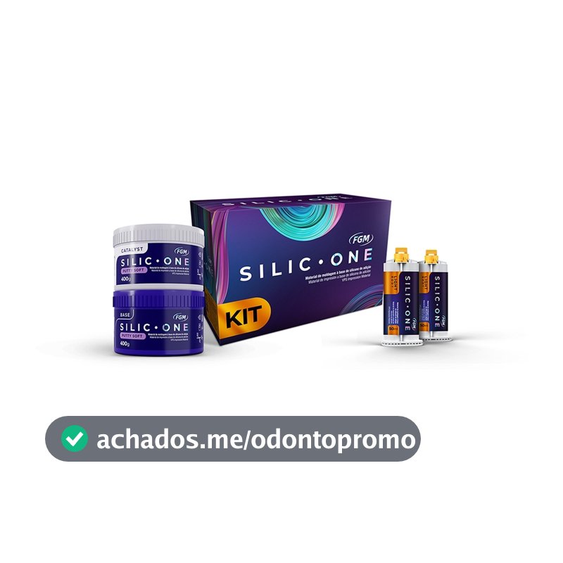 Kit Silic One Silicone De Adição Moldagem - Fgm