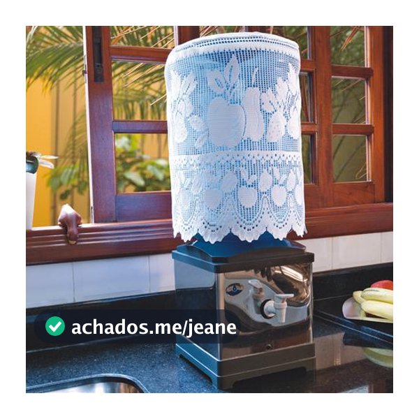 Capa De Galão De 20l  De Renda - Romance