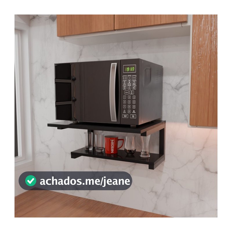 Suporte Micro ondas impressora De Parede Prateleira Multiuso