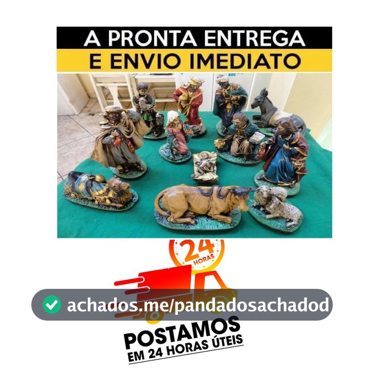 Presépio de Natal GRANDE, Gesso Resinado 14 Peças Completo, Alta Qualidade - ENVIO IMEDIATO