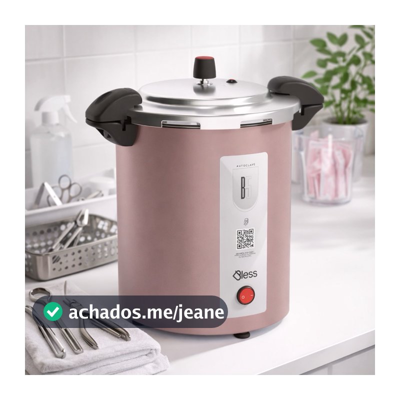 Autoclave Manicure esterilizadora 127V 5 Litros Profissional Analógica B5 Bless + Brinde