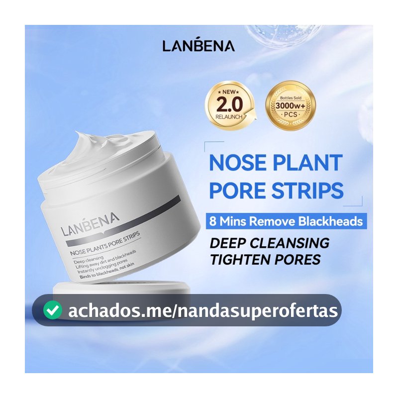 Máscara Lanbena Para Remoção de Cravas / Tratamento de Acne