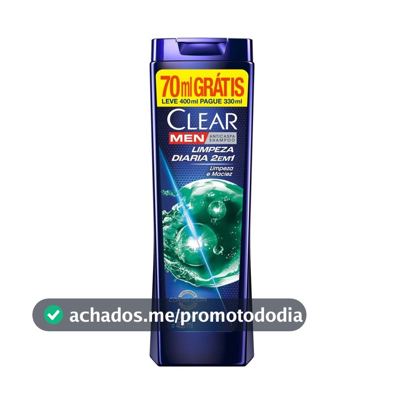 Shampoo Clear 400ml Lv+Pg-2X1