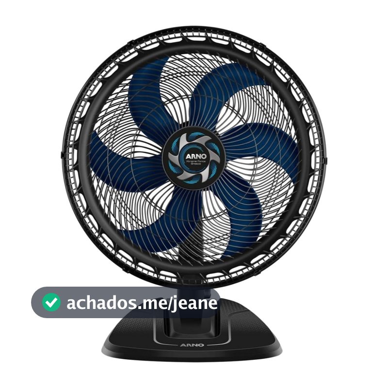 Ventilador 2 em 1 Mesa ou Parede Arno Turbo Force 40cm 220V
