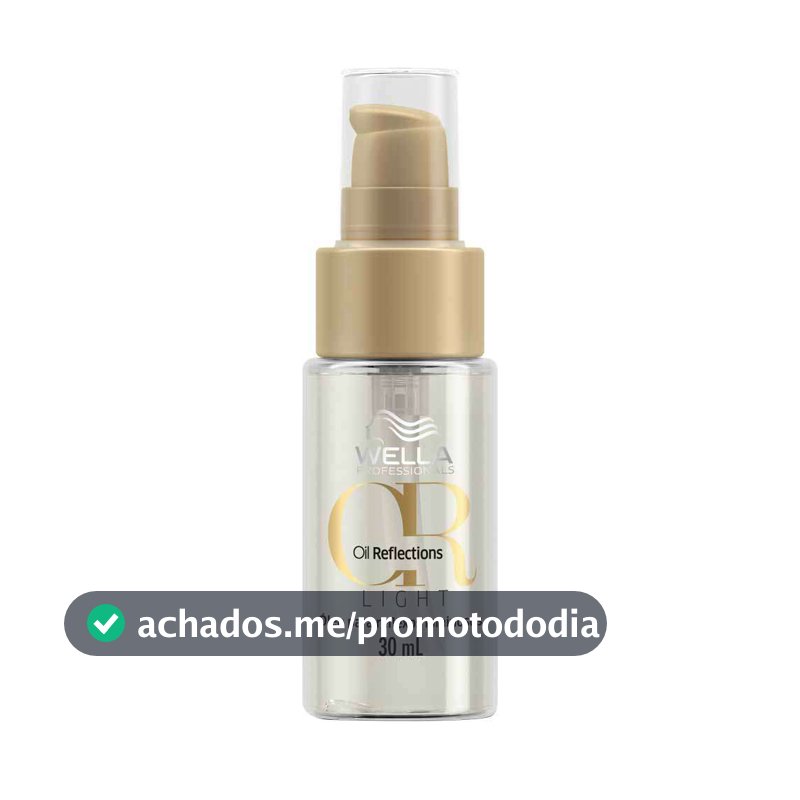 Óleo Capilar Oil Reflections Light Wella 30ml