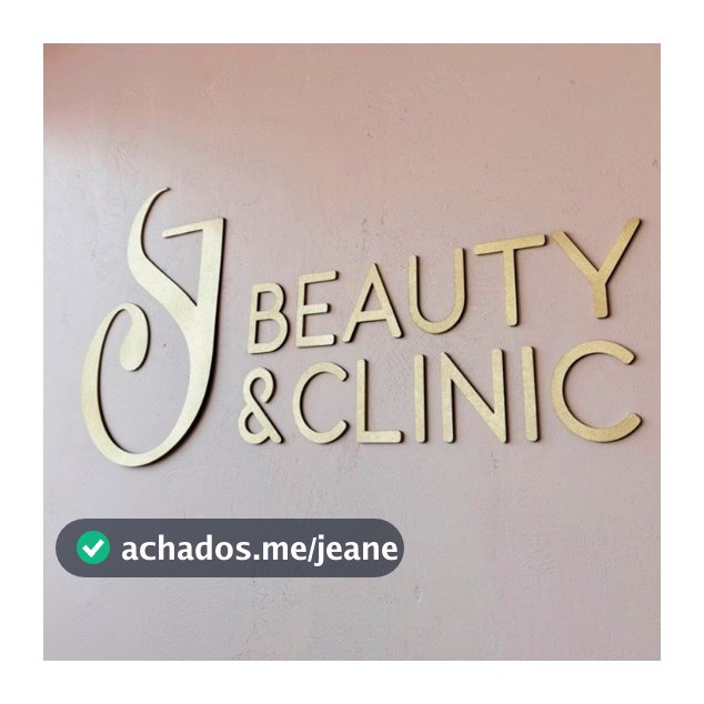 Logo em mdf 1m pintada e com fita dupla face
