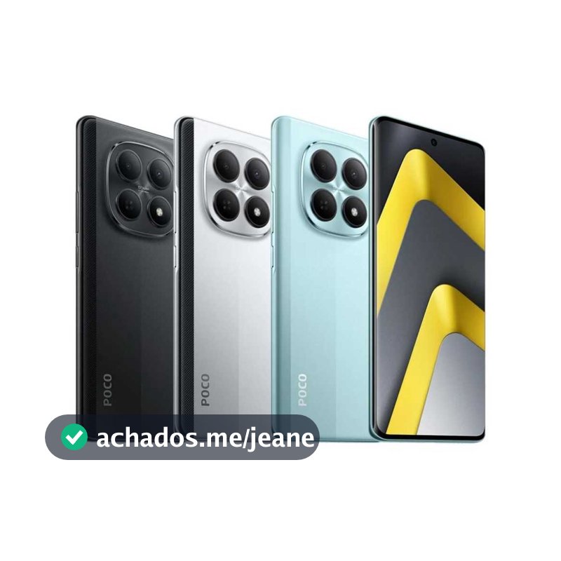 POCO M8 5G 8GB 256GB/512GB AMOLED 120Hz Câmera 50MP Snapdragon 6 Gen 3 e NFC