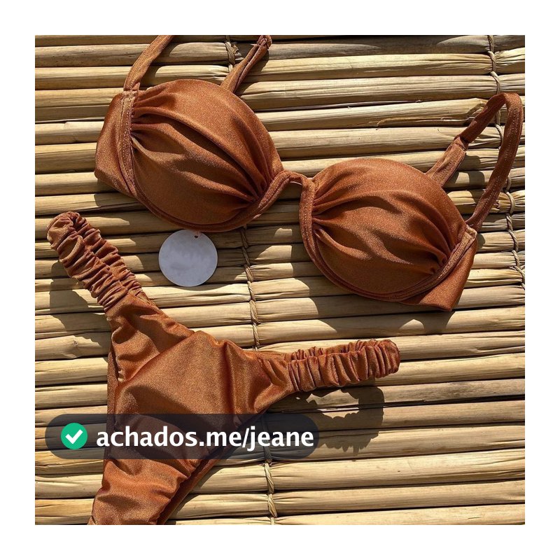 2024 Novo Estilo de Biquini Feminino Sólido Cor Biquíni Split Steel Support Ladies Swimwear