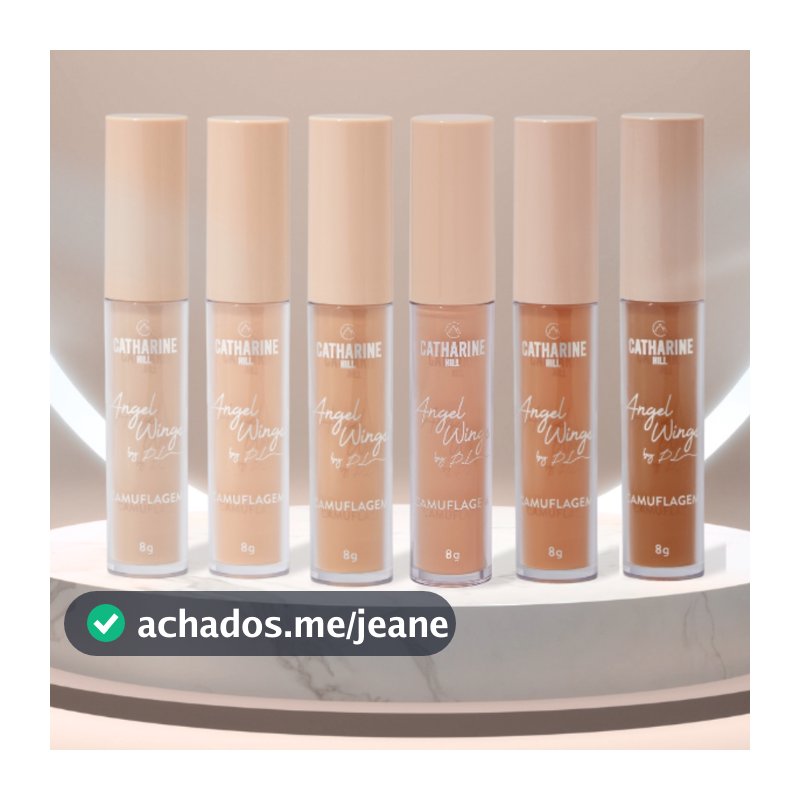 Corretivo Camuflagem Pri Lessa Catharine Hill Alta Cobertura Angel Wings 8ml Vegano