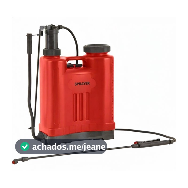 Pulverizador Costal de Alta Pressão 20 litros 3 Bicos e Reparos Lorben