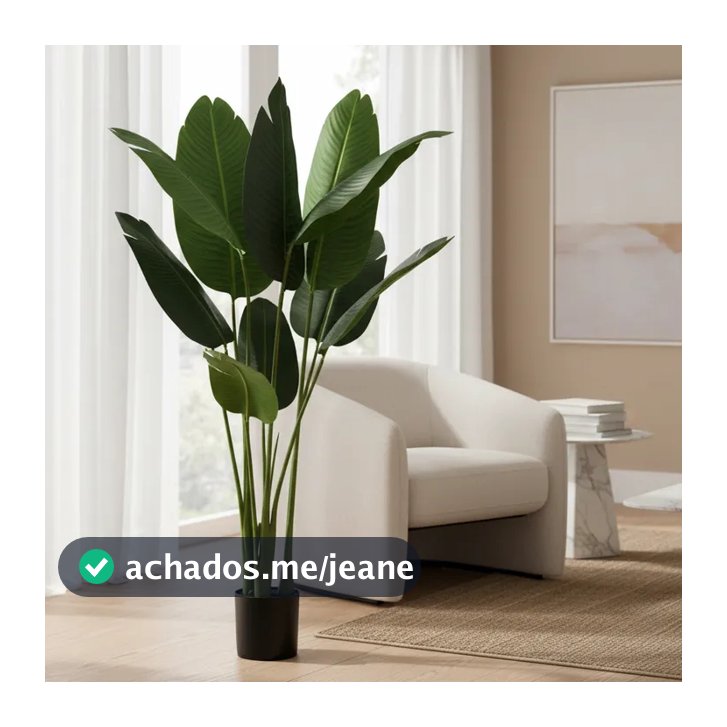 Planta Bananeira Artificial Grande Premium Moderna