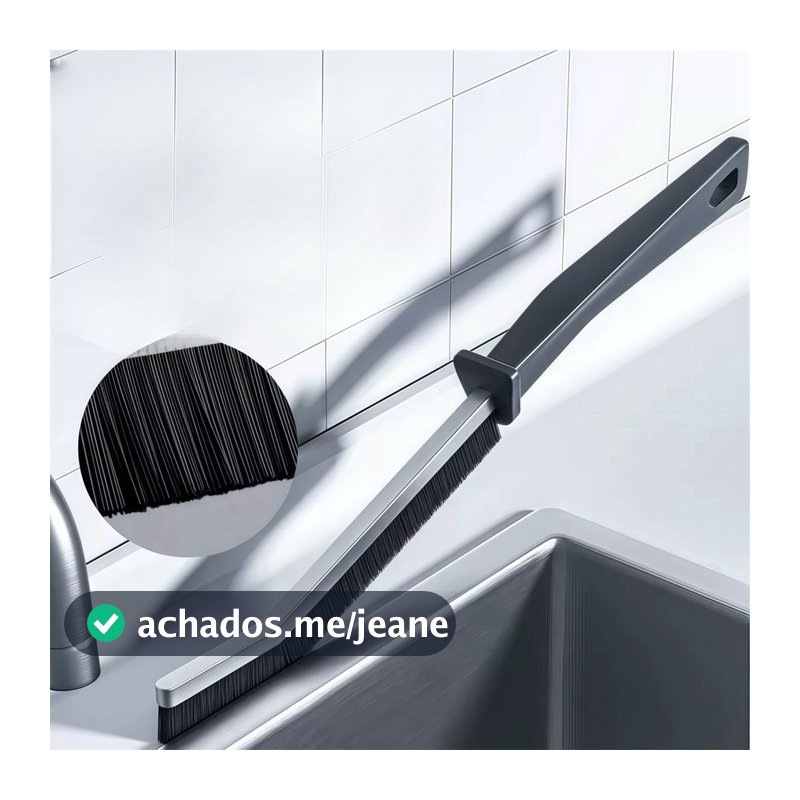Escova de Fendas Multifuncional Limpeza Cozinha Banheiro
