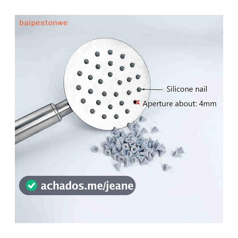 [baipestonwe] 50 Peças De Borracha Silicone Bico Peça De Reposição Para Saída De Água Superiores Acessórios De Chuveiro