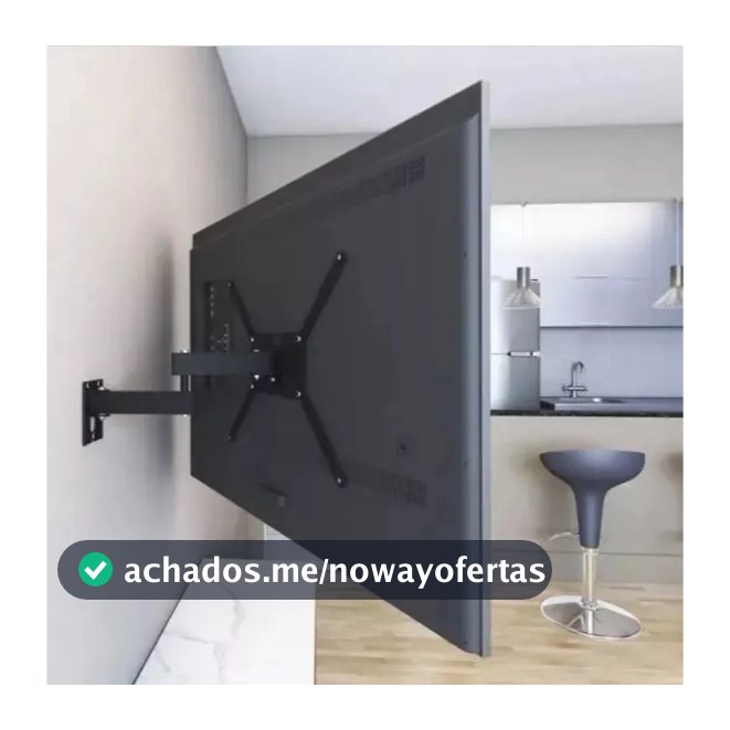Suporte Tv Articulado  Led 14 16 20 22 27 32 40 42 ART 42 LONGO