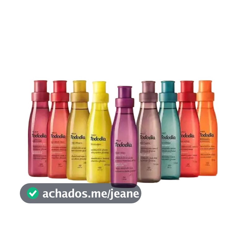 Body Splash  Tododia 200ml Várias Fragrâncias Escolha a Sua