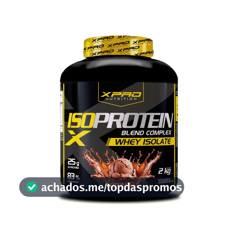 Whey Protein Isolado Iso Blend Complex 2Kg - XPro Nutrition