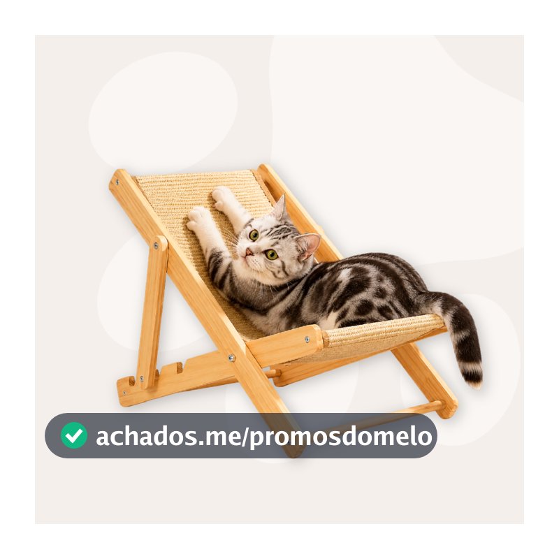 Arranhador de Gato em Sisal Estilo Sofá para Relaxar